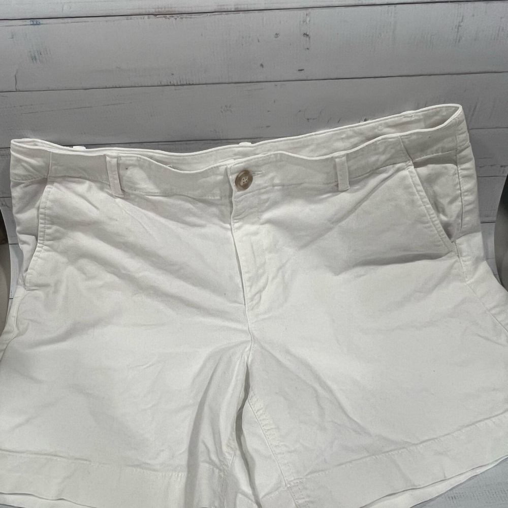 Ann Taylor Women's White Cotton Shorts